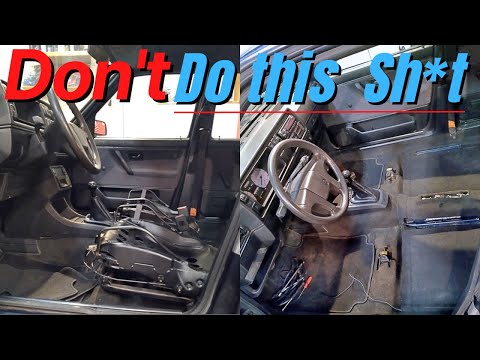 Golf mk2 2.0 16V Interior Upgrade on Project Freebie