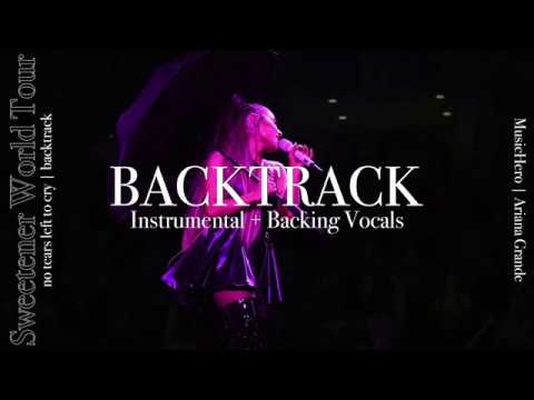 Ariana Grande - no tears left to cry [Instrumental w/ Backing Vocals] (Sweetener Tour Version)