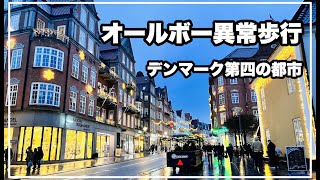 デンマーク第4の都市 オールボーで異常歩行してきました