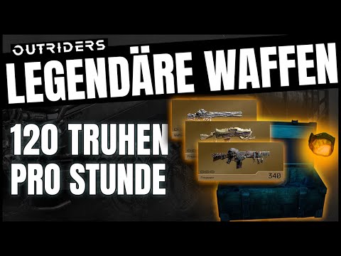OUTRIDERS - SCHNELL LEGENDÄRE WAFFEN FARMEN! BESTER FARM IN DER OUTRIDERS DEMO!