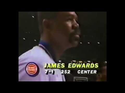 Detroit Pistons - 1990 Starting Lineup Introductions