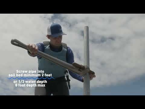 Pipe and Auger Installation Instructions | EZ Dock Installation