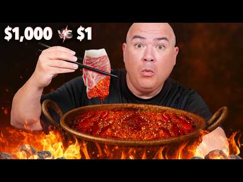 A5 Wagyu Shabu Shabu vs. $1 Eye Round Hot Pot: Does Beef Quality Even Matter?