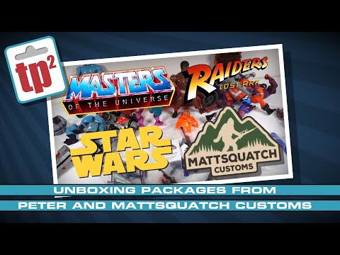 Unboxing Donations from Peter and Mattsquatch -Toy Polloi Two