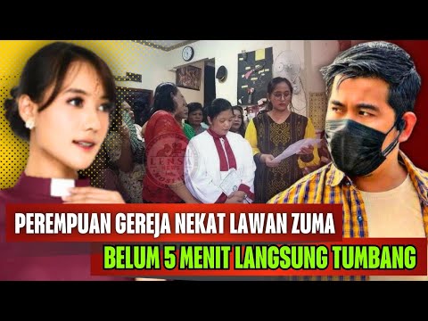 PEREMPUAN NEEKAD‼️ BELUM 5 MENIT TUMBANG, Bang ZUMA DILAWAN