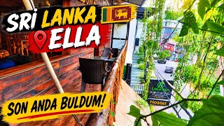 ELLA'NIN EN UCUZ VE GÜZEL HOSTELİ OLABİLİR! 🇱🇰 Neredeyse Bedava!