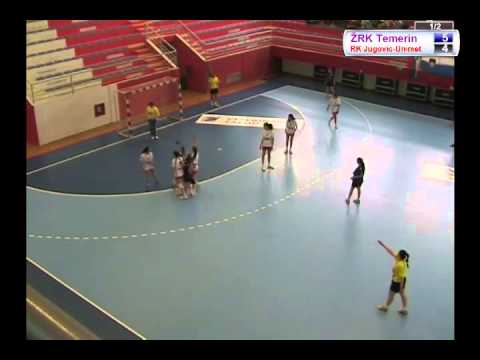 02.05.14.  ŽRK Temerin - ŽRK Jugovic Unimet 1 poluvreme