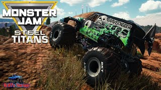 Career+ All Stadium Challenges | Unlock Grave Digger Overcast in Monster Jam Steel Titans