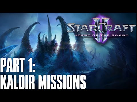 StarCraft II: Heart of the Swarm - Part 1: Kaldir Missions (4k60fps)
