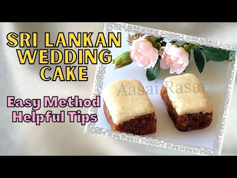 Sri Lankan Wedding Cake [No Alcohol]