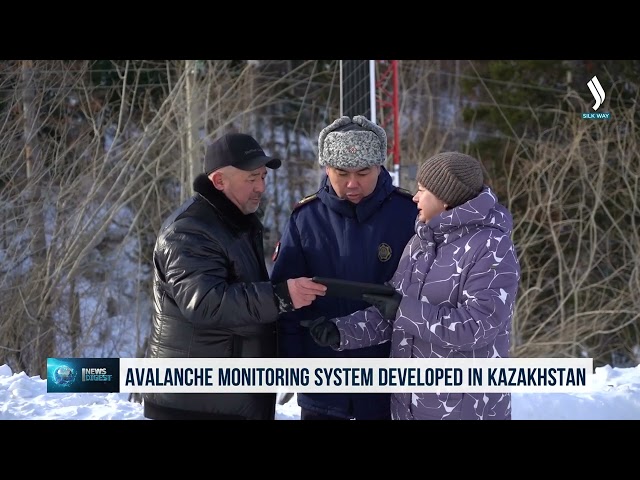 Kazakistan'da çığ izleme bilgi sistemi hayata geçiriliyor