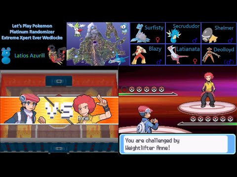 Pokemon Platinum Randomizer Extreme Xpert Ever Wedlocke:  Part 27 - A Normal Battle With Anne
