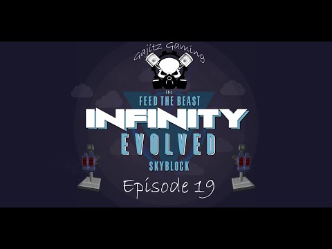 FTB Infinity Evolved Skyblock - Ep19 - Jetpack