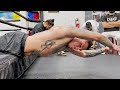 GABE ROSADO DOES CRAZY OLD SCHOOL BOXING AB WORKOUT - MUST WATCH