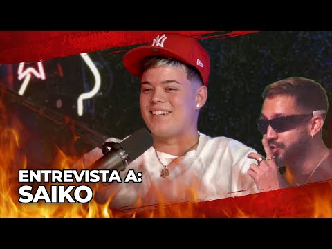 SAIKO SORPRENDIDO CUANDO MORA LE LLEGA A LA ENTREVISTA