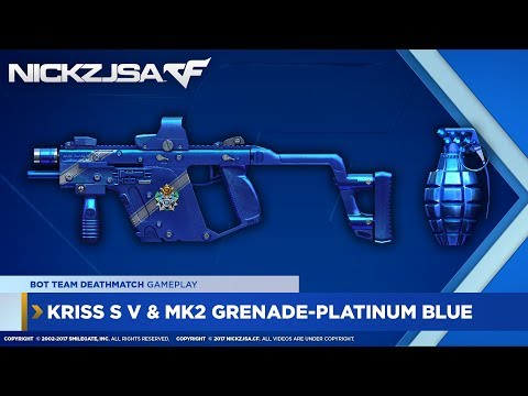 Kriss Super V & MK2 Grenade-Platinum Blue | CROSSFIRE China 2.0