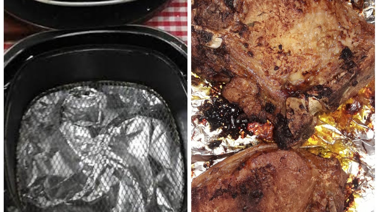 Watch Now Como usar papel alumínio na Airfryer evitar que suje 🤔 Como usar papel alumínio na Airfryer evitar que suje 🤔