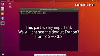 Installing Python3.8 along with Pip3 in Ubuntu 18.04 | Change Default python3 in your system.