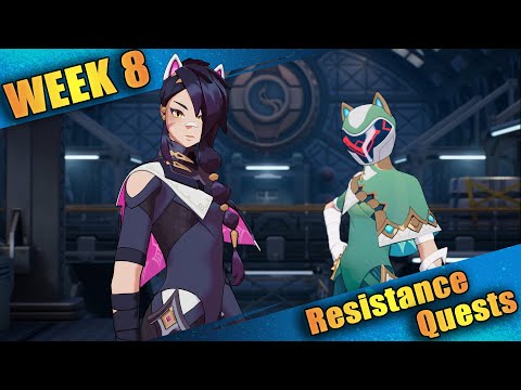 ALL RESISTANCE QUESTS WEEK 8! Challenge Guide // Fortnite Chapter 3 Season 2
