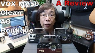 Video thumbnail for The VOX MV50 Clean, AC, Boutique & BC120 Cab by Jon is just TOO LouD!!