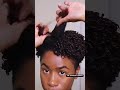 Finger Coiling Routine On Type4 Natural Hair Using Kera Care IG Gabriellejanay