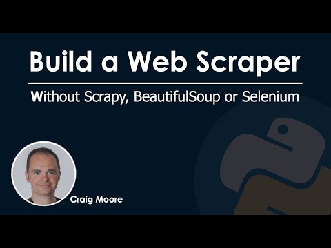 Build a Web Scraper Without Scrapy, Beautiful Soup or Selenium in Python