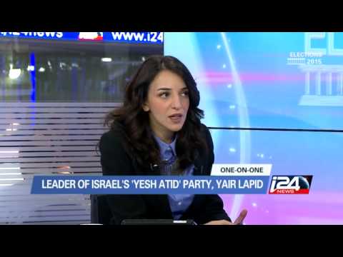 Interview with the leader of Israel's 'Yesh Atid' party, Yair Lapid - 15/03/2015