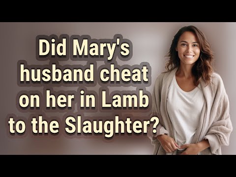 Did Mary's husband cheat on her in Lamb to the Slaughter?