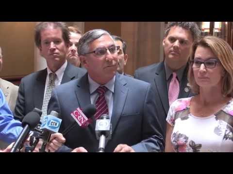 CT Republican Special Session Petition Press Conference 10 13 15