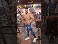 guest posing in Gym opening.💪💪💪💪🤗.