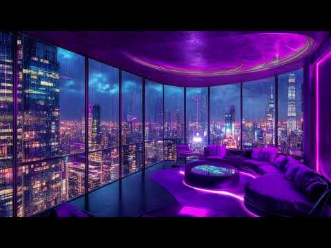 Lofi Hip Hop Beats 💜 Relaxing Lofi Melodies for Deep Focus | Study & Work🌆 Lofi Rain Playlist