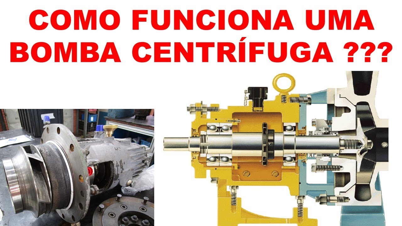 COMO FUNCIONA UMA BOMBA CENTRÍFUGA ???