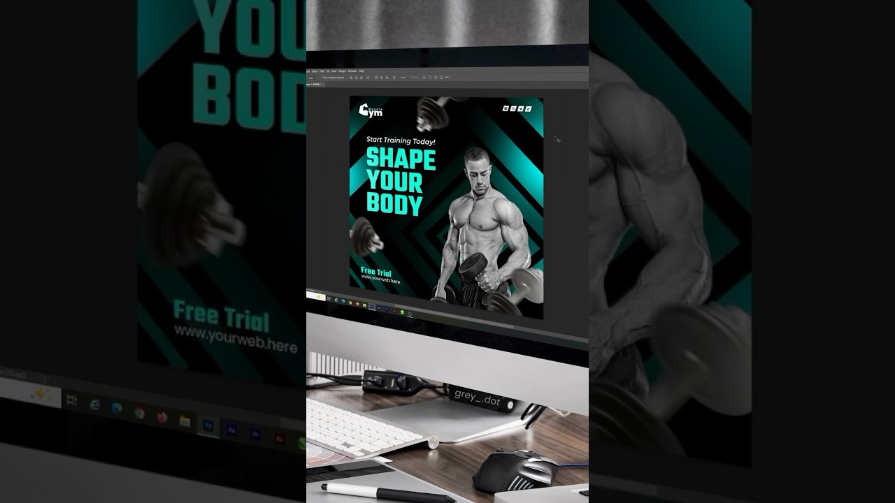 Gym Poster Design