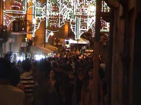 Girifalco sera del 15 agosto 2011 - In mezzo alla folla-