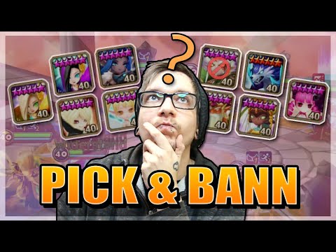 SUMMONERS WAR 💥 Darauf müsst ihr beim PICKEN & BANNEN in der Welt Arena achten - Pick & Bann