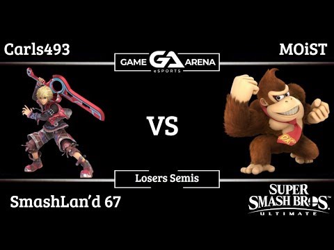 SmashLAN'd 67 - Carls493 vs MOiST - Losers Semis