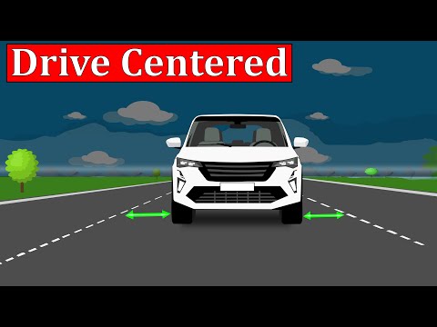 How to Stay Centered in Your Lane – Driving Tutorial