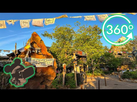 360º Ride on Expedition Everest – Legend of the Forbidden Mountain with Full Queue