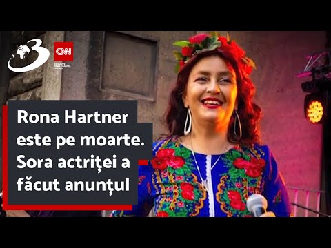 Rona Hartner este pe moarte. Sora actriței a făcut anunțul: Își trăiește ultimele clipe