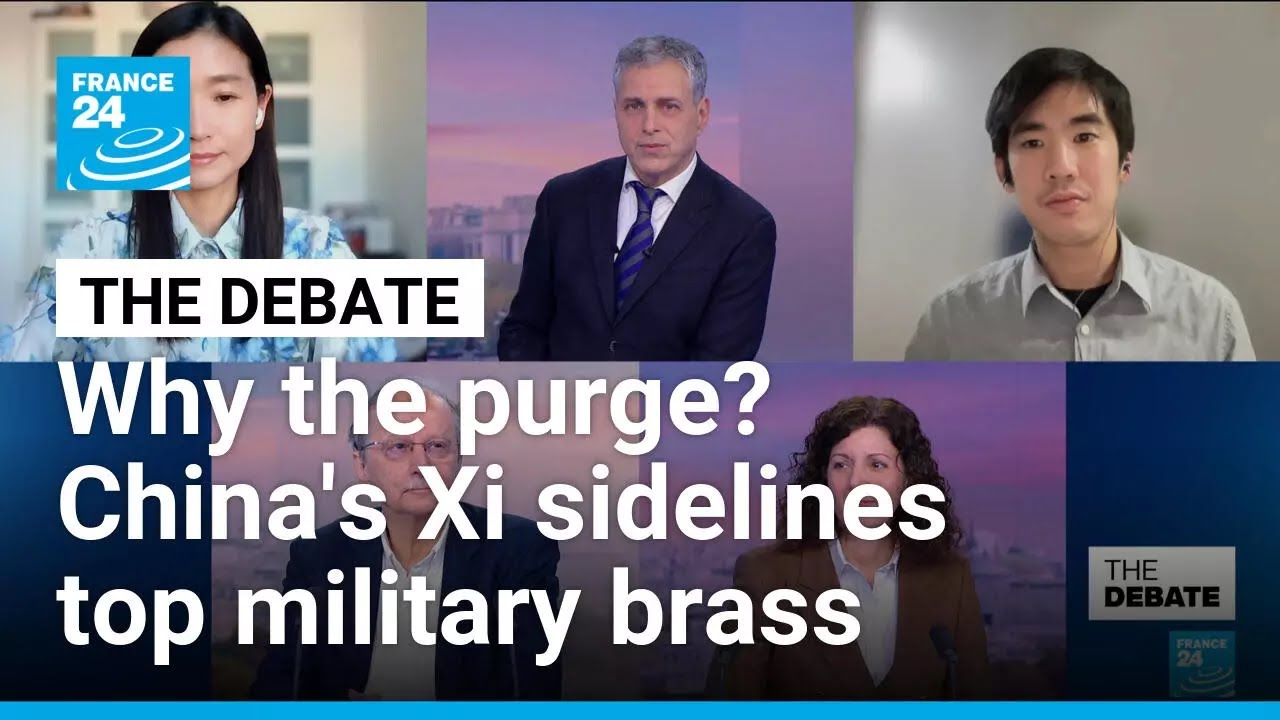 Why the purge? China's Xi sidelines top military brass • FRANCE 24 English