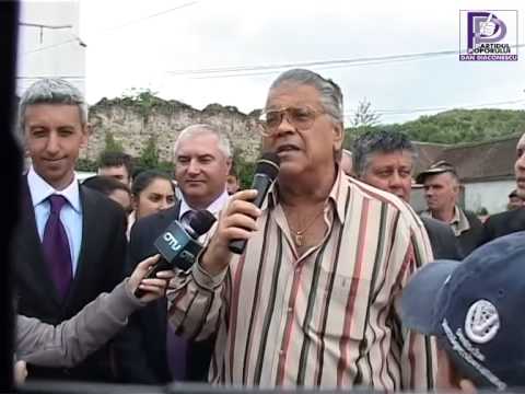 Dan Diaconescu, omul care a îmbrățișat peste un milion de români! Gârbova, Alba, Romania