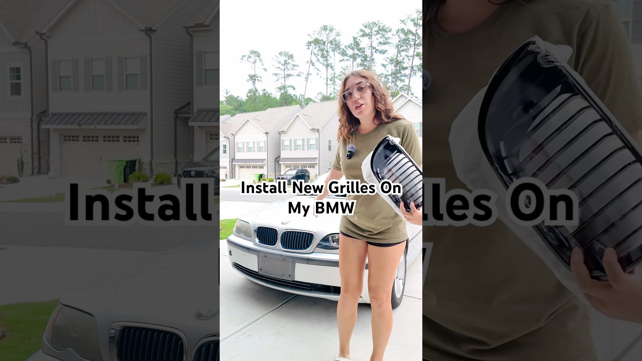 Installing New Grilles On My BMW E46