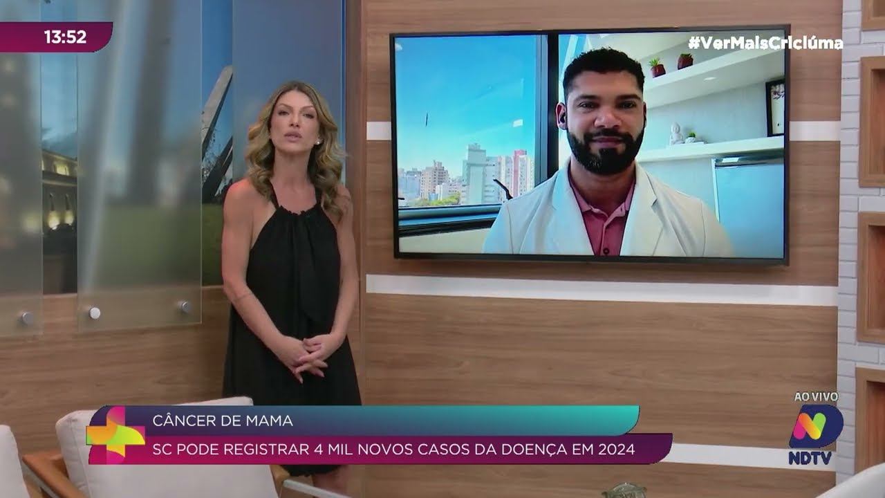 Câncer de mama: SC registra quase 10 novos casos por dia em 2024