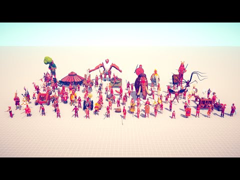 ALL MELEE UNITS TOURNAMENT - Totally Accurate Battle Simulator TABS