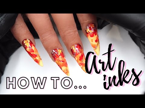 Daily Charme Water Color Art Ink Tutorial (Ft. Kay's Polish)