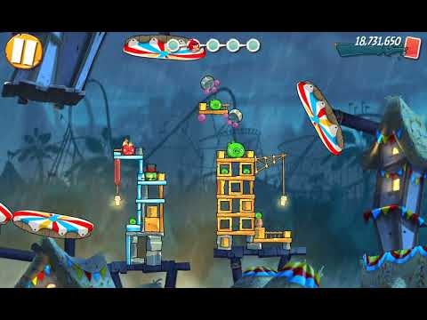 Unlock Levels 544-546 Boss Chef Pig Angry Birds 2 Pig City The Pig Apple Part 14