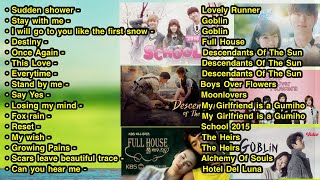 Download lagu Kumpulan OST Drakor Tersedih | Lagu Drama Korea Jadul Nostalgia mp3