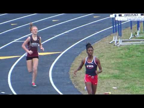 Escambia Gator Invitational - Girl's 1600 Meter Run - Finals - 2/23/2019