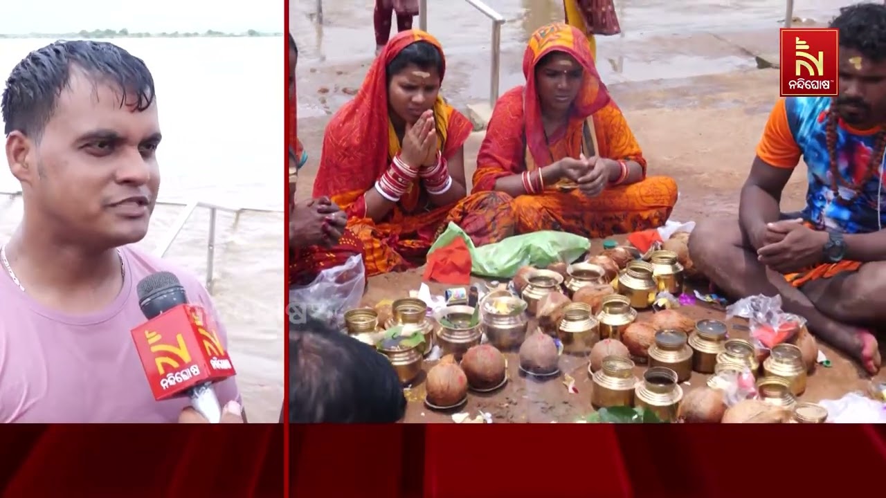 ପୋଲିସ ବାହିନୀ ବାରିକେଟ ଭିତରକୁ କେବଳ ଭକ୍ତଙ୍କୁ ଛାଡିବା ସହ 