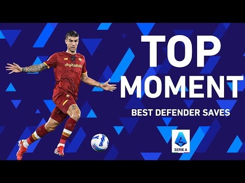 The 5 best defender saves from the first half of the season | Top Moment | Serie A 2021/22